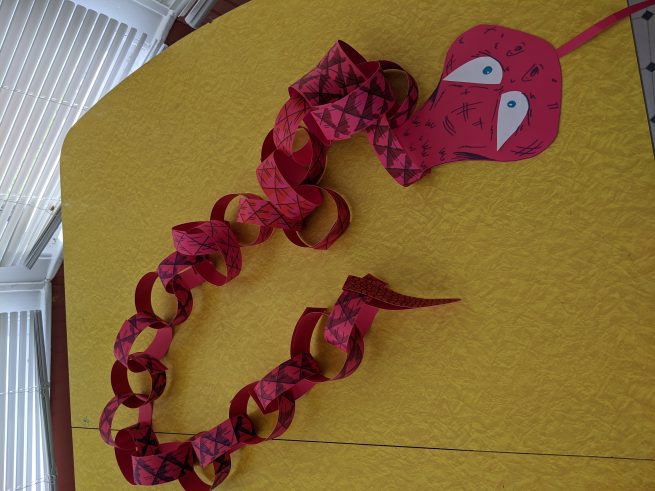 Paper Link Snake