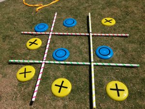 Frisbee Tic-Tac-Toe 